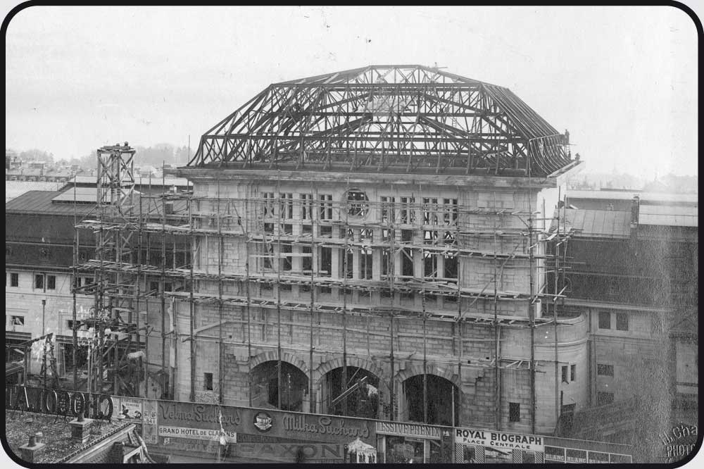 06B Couvrement de l'édifice, 1913