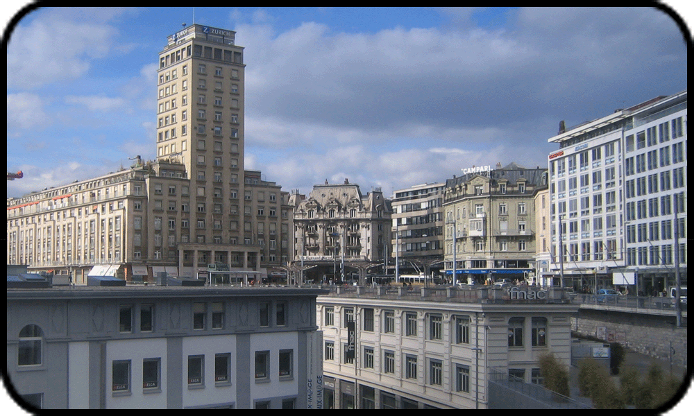 Tour de Bel-Air et passerelle