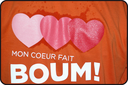 T-shirt mon coeur f boum