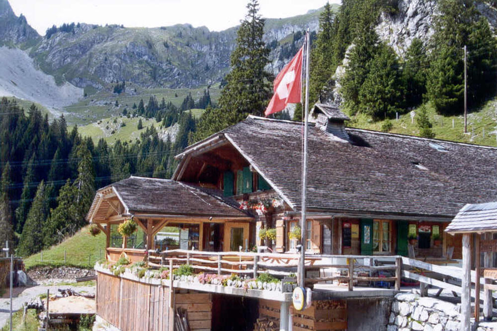 Le chalet Rizli Alp et ses environs