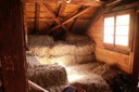 Chambre à coucher du chalet du Lity