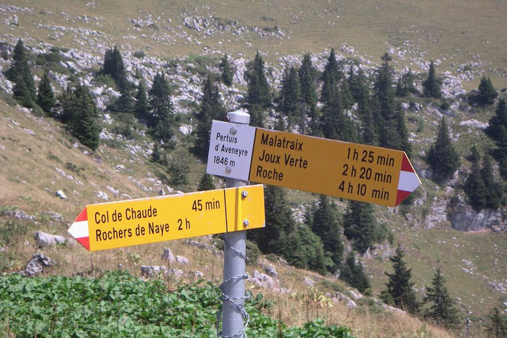 En route pour le Col de Chaude