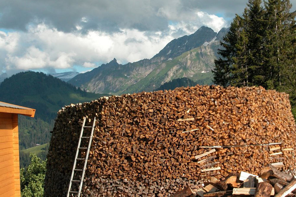 Stock de bois pour la fabrication du fromage