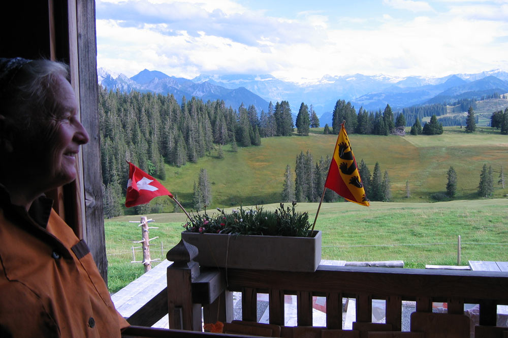 Vue depuis le chalet Bäderalp