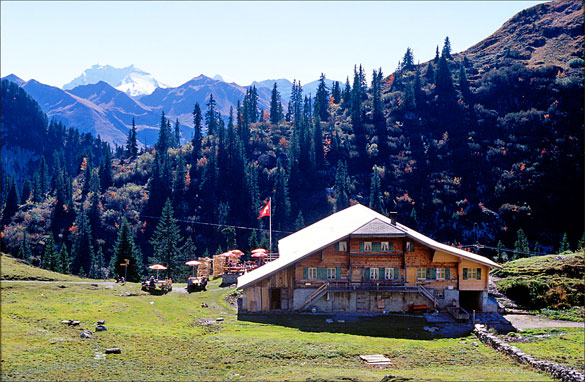 Chalet d'Oberstockenalp et ses environs