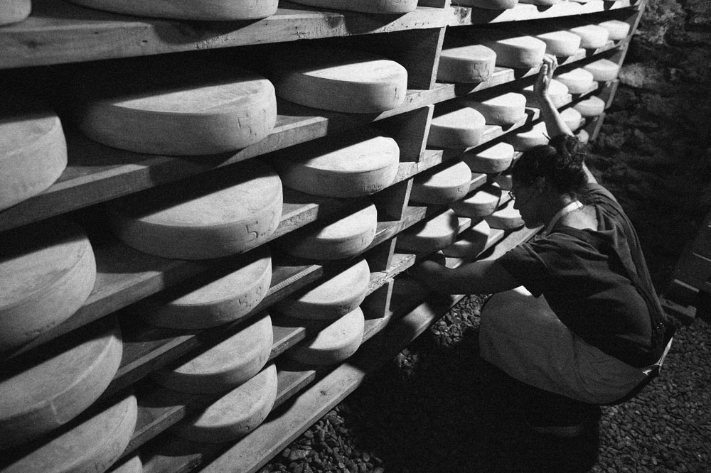 Cave à fromage (raclette)