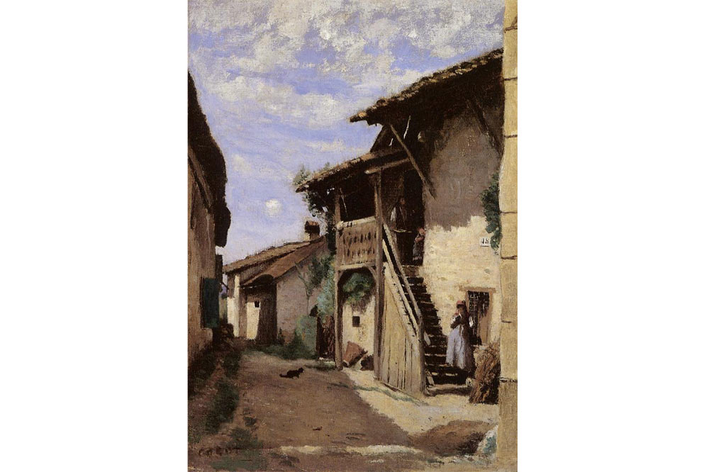 Rue de Dardagny par Corot