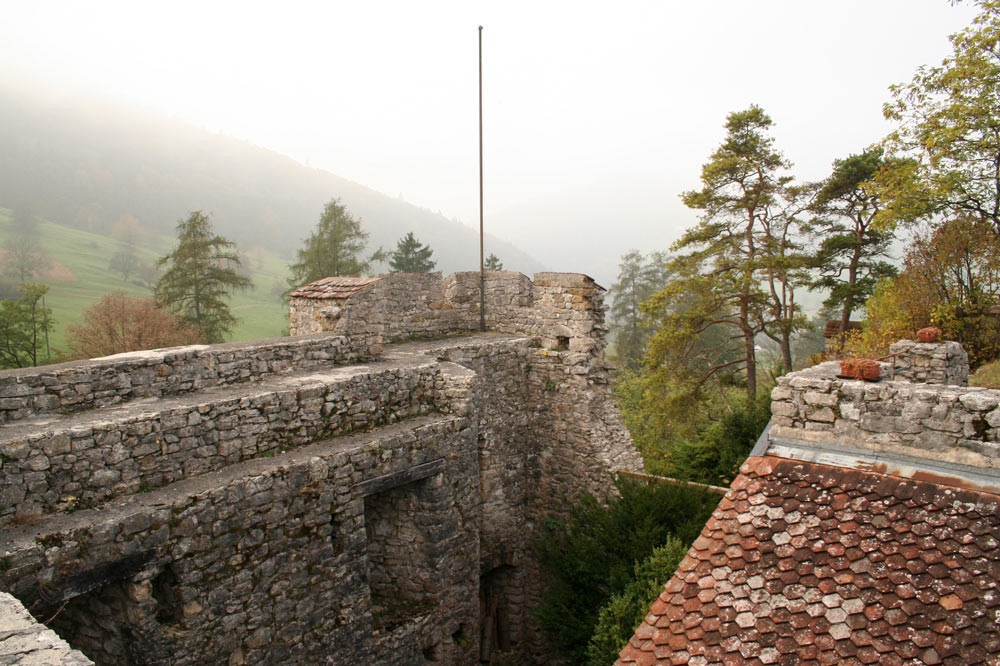Intérieur du château de Soyhières