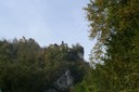 Site du Vorbourg vu depuis la cluse