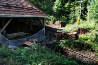 Fouille d'un bas fourneau à Lajoux