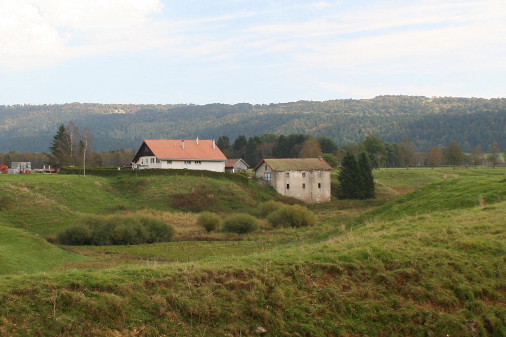 Ancienne scierie sur le ruisseau du Biel