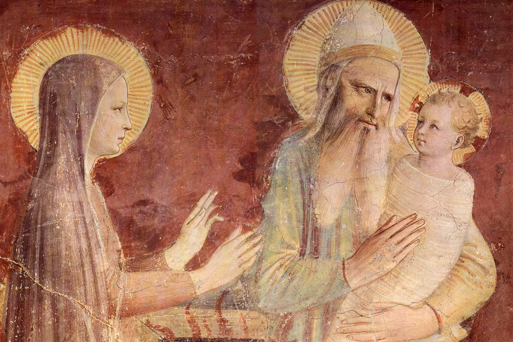La Présentation de Jésus au Temple(musée San Marco de Florence, Fra Angelico, XV e s.)