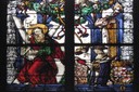 Le roi Philippe le Beau et saint André (cathédrale de Munich, Fritz  Geiges, XX e s.)
