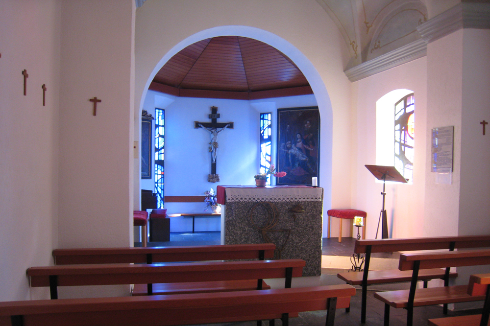 Intérieur de la chapelle de oc