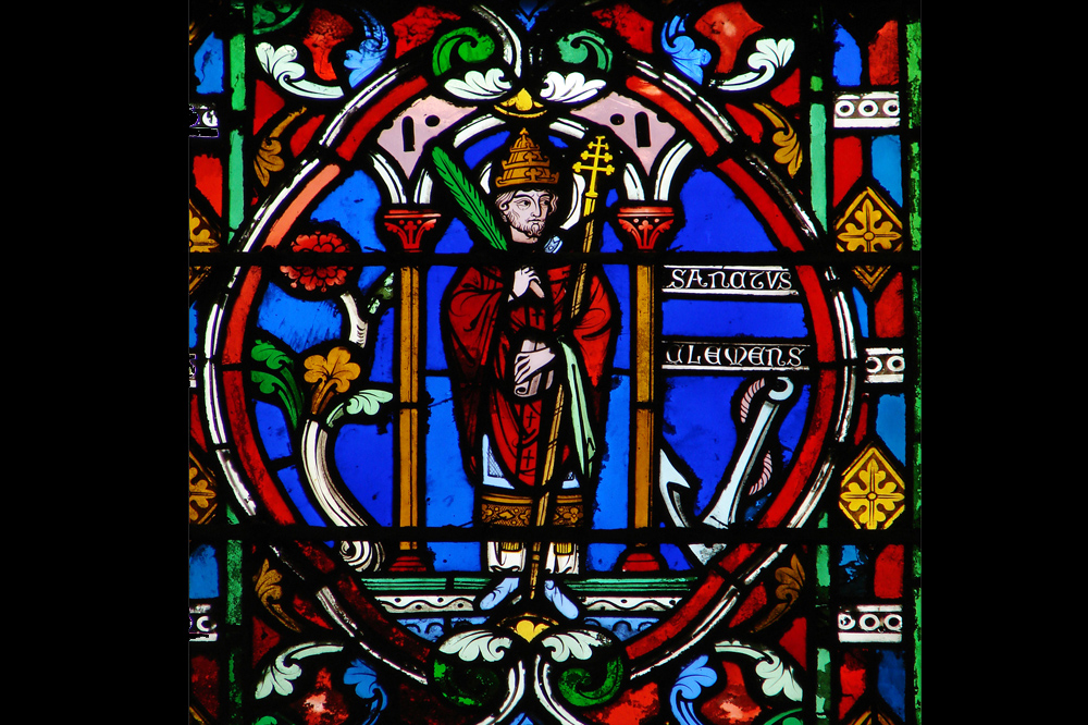 Saint Clément (cathédrale de Meaux, XIX e s.)