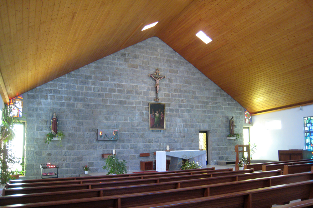 Intérieur de l'église de Chermignon D'En-Bas