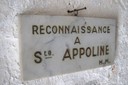 Offrande à Ste Apolline