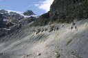 Moraine latérale et cheminées de fées