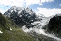 Panorama sur le Haut Val d'Arolla et le Mont-Colon
