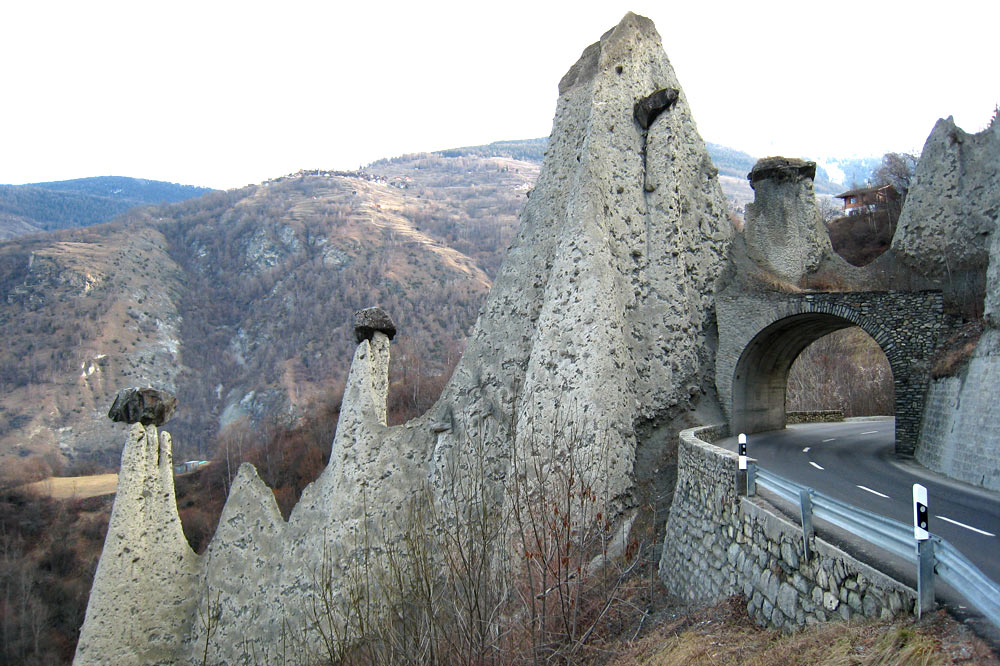 Pyramides d'Euseigne (cheminées de fées)