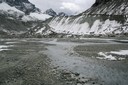 Sandur et moraine latérale