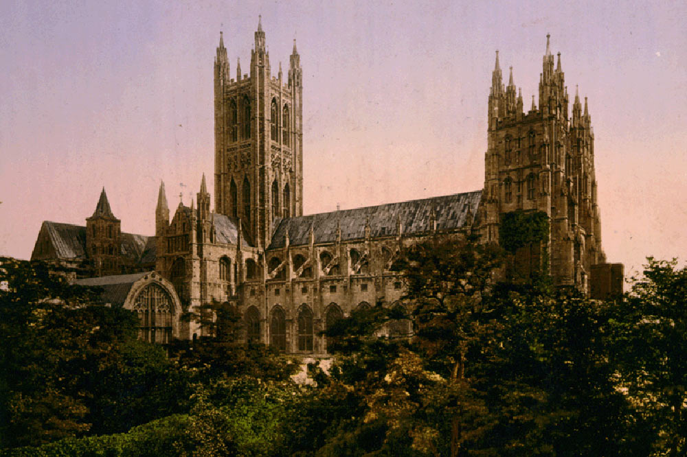 La «Via Francigena» partait de Canterbury, en Angleterre