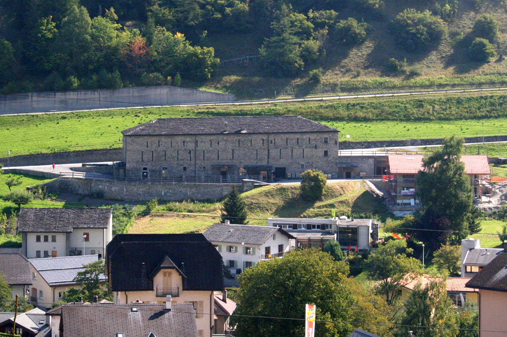 Remise à bois du Grand Saint Bernard à Orsières