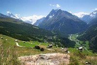 Sentier des Pierres à cupules, Evolène, Val d'Hérens