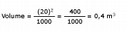 Exemple de calcul du volume d'un arbre