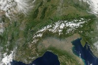 Les nombreux glaciers qui ornent les Alpes constituent de précieuses ressources en eau pour toute l’Europe