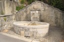 Fontaine à Chamoson