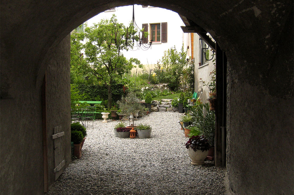 Patio à Saint-Pierre-de-Clages