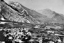 Vue générale de Chamoson au début du XXe siècle