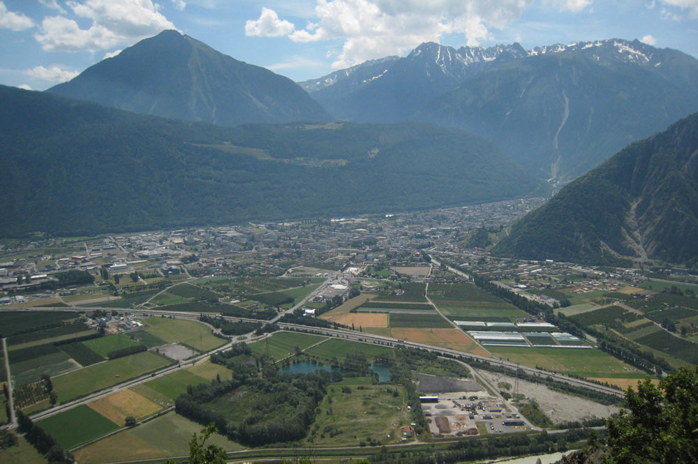 Panorama sur Martigny