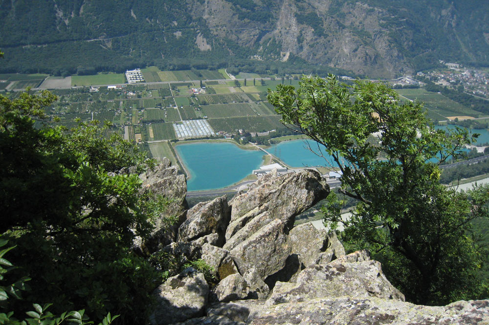 Coup d'oeil sur le Rhône