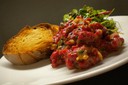 Tartare de boeuf coupé au couteau