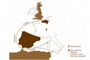 Carte de l'Europe au XVIIème siècle