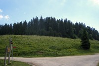 Le sommet de la butte est constituée de barrémien