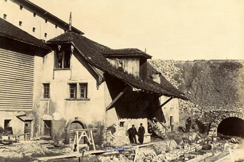 La vallée du Flon vers 1890