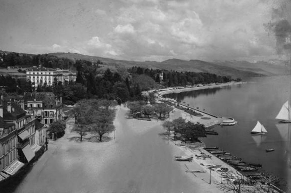 Les quais d'Ouchy en 1901