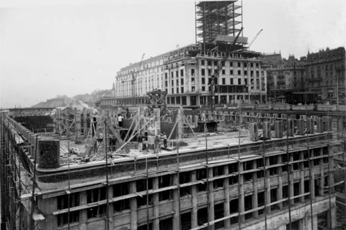 Construction de la Tour Bel-Air