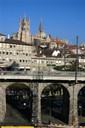 Le Grand-Pont et la cathédrale