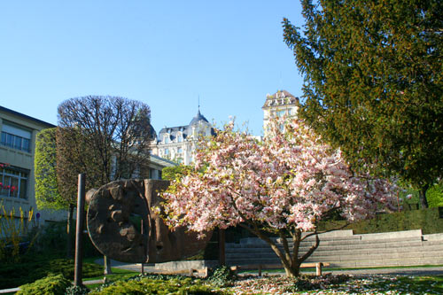 Les jardins de l'Opéra de Lausanne