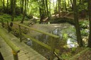 Passerelle sur le Flon