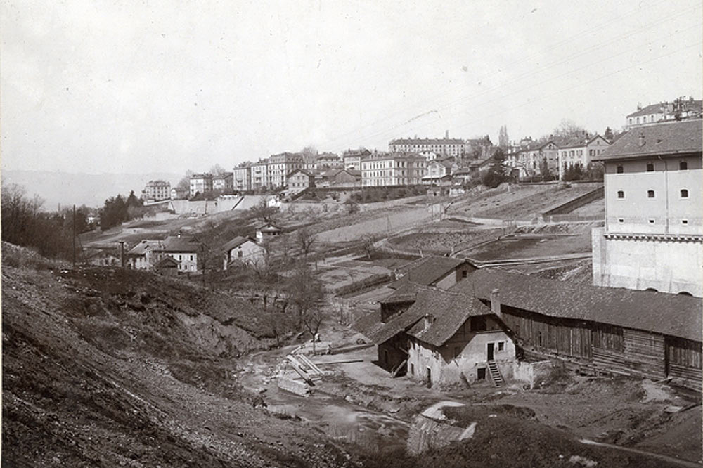 Le vallon du Flon à la fin du XIXe siècle