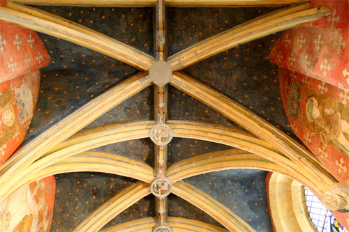 Plafond de la chapelle De Grailly
