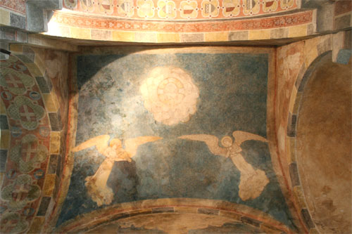 Plafond de la chapelle de la résurection
