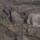 Gros plan des plis de la paroi des Diablerets