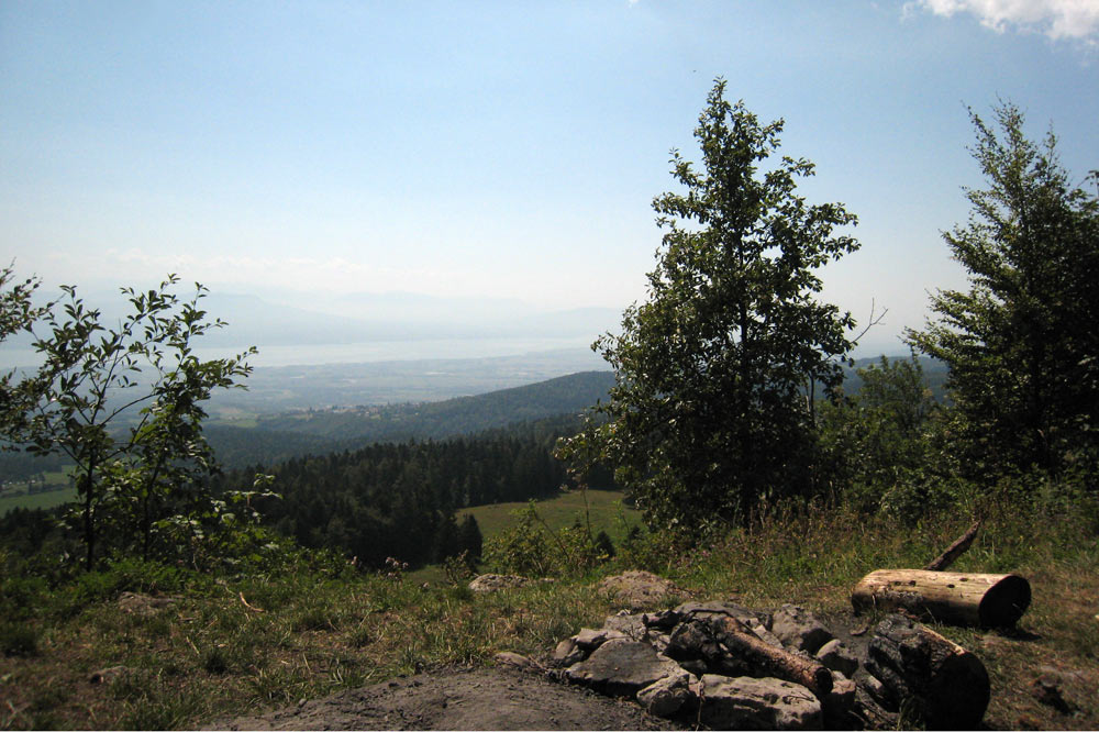 Point de vue situé sur le sentier des alpages