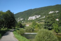 L'Orbe à l'entrée de Vallorbe